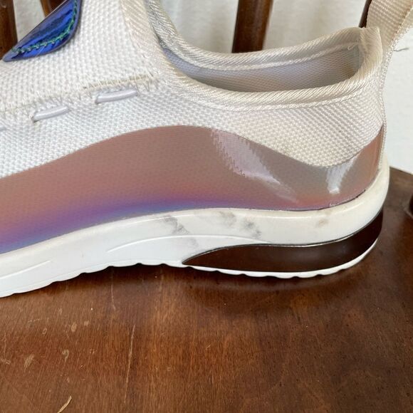 Metallic Shine Slip On Shoes Size 9 - Picture 5 of 7